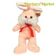12.5 inch Blush Rabbit With Bow (1)