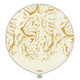 24 inch Space Nebula White Sand Gold Kalisan Latex Balloon (1)