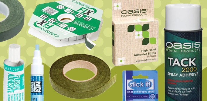Stock up on the essentials at Floristry Market this October with 15% off tapes & adhesives!