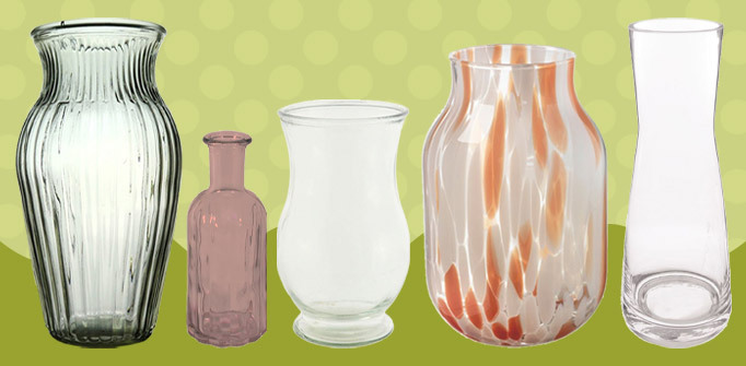 Save 15% on all glass vases throughout September!