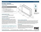 PATGS01 - FHC Patriot Grande Series Top Or Bottom Beveled Pivot Hinge - Compare to SRPPH01