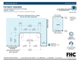 PATGS01 - FHC Patriot Grande Series Top Or Bottom Beveled Pivot Hinge - Compare to SRPPH01