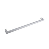 TBSQ24 - FHC 24" Square Tubing Mitered Corner Single-Sided Towel Bar - Compare to SQ24, TBS24SM