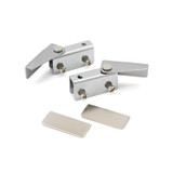 GDP86 - FHC Glass Door Hinge Recess Mount For 3/16" To 1/4" Glass