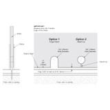 SCU2X2 – Glass Simple Glass Clamp with Square Profile - Compare to SCU4, CGTW1