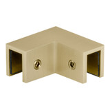 CSO90 - Glass Simple 90° Sleeve Over Glass to Glass Clamp