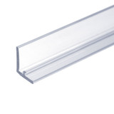 CLSB3812 - FHC Clear L-Shape Jamb Seal Bumper For 3/8" And 1/2" - Compare to DK98L, V704000CLRSP
