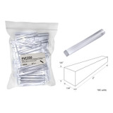 PVC - GLASS SIMPLE CLEAR SETTING BLOCKS 100 PACK – Compare to PSB040, PSB080, PSB125, PSB250