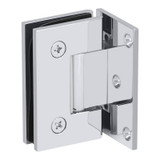 GEN0O - Glass Simple Genesis Square Profile Shower Door Hinge, Offset Back Plate