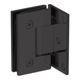 GEN5O - Glass Simple Genesis Square Profile Shower Door Hinge, Offset Back Plate, Factory Set 5 Degree Positive Close