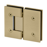 VER180G – Glass Simple Verona Square Profile 180 Degree Glass to Glass Hinge