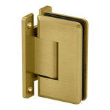 COL0H – Glass Simple Columbia Beveled Profile Wall Mount Hinge, H Back Plate