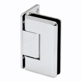 COL0O – Glass Simple Columbia Beveled Profile Wall Mount Shower Door Hinge, Offset Back Plate