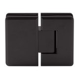 COL180G – Glass Simple Columbia Beveled Profile 180 Degree Glass to Glass Shower Door Hinge with 5 Degree Positive Close Option