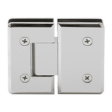 COL180G – Glass Simple Columbia Beveled Profile 180 Degree Glass to Glass Shower Door Hinge
