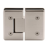 COL580G – GS COLUMBIA BEVELED PROFILE 180 DEGREE GLASS TO GLASS SHOWER DOOR HINGE – Compare to C0L580, CLN580