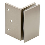 GEN90 – Glass Simple Genesis Flange Mount Glass Clamp, Square Profile