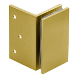 GEN90 – Glass Simple Genesis Flange Mount Glass Clamp, Square Profile