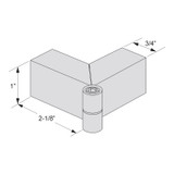CSOA – Glass Simple Adjustable Sleeve-Over Clamp