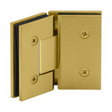 VER535G – Glass Simple Verona Square Profile 135 Degree Glass to Glass Hinge, Factory Set 5 Degree Positive Close