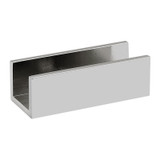 NFC12 - Glass Simple No Fab Glass Clamp for 1/2" Fixed Glass