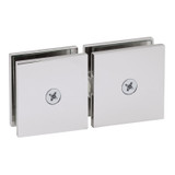 SCTG – Glass Simple Operable Glass to Glass 180° Transom Clamp, Square Profile