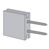 SCU2H – Glass Simple Square Style, Wall Mount Clamp with Double Mounting Holes SCU2H – Glass Simple Square Style, Wall Mount Clamp with Double Mounting Holes