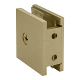 SCU2H – Glass Simple Wall Mount Clamp with Double Mounting Holes, Square Profile