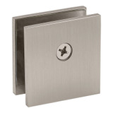 SCU2H – Glass Simple Wall Mount Clamp with Double Mounting Holes, Square Profile