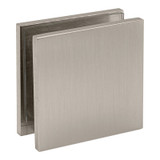 SCU2H – Glass Simple Wall Mount Clamp with Double Mounting Holes, Square Profile