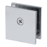 SCU2H – Glass Simple Wall Mount Clamp with Double Mounting Holes, Square Profile