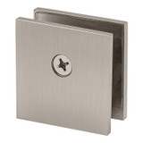 SCU2H – Glass Simple Wall Mount Clamp with Double Mounting Holes, Square Profile