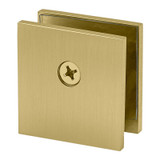 SCU2H – Glass Simple Wall Mount Clamp with Double Mounting Holes, Square Profile