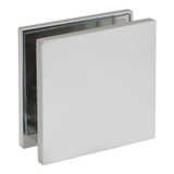 SCU2H – Glass Simple Wall Mount Clamp with Double Mounting Holes, Square Profile