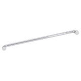 24TB – Glass Simple Single-Sided Tubular Towel Bar, 24” Center to Center
