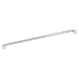 24TB – Glass Simple Tubular Single-Sided Towel Bar, 24” Center to Center