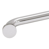 24TB – Glass Simple Tubular Single-Sided Towel Bar, 24” Center to Center