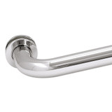 24TB – Glass Simple Tubular Single-Sided Towel Bar, 24” Center to Center