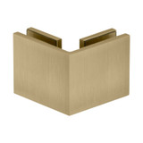 SC90G – Glass Simple 90° Glass to Glass Clamp, Square Profile