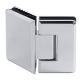 PLA135G - Glass Simple Plato Beveled Profile 135 Degree Glass to Glass Shower Door Hinge