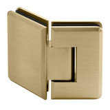 PLA135G - Glass Simple Plato Beveled Profile 135 Degree Glass to Glass Shower Door Hinge