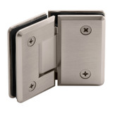 PLA535G - GS PLATO BEVELED PROFILE 135 DEGREE GLASS TO GLASS SHOWER DOOR HINGE – Compare to P1N545, PRES535