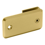 BCY – Glass Simple Wall Mount Y In-Line Clamp, Beveled Profile