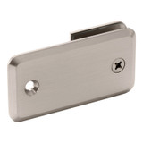 BCY – Glass Simple Wall Mount Y In-Line Clamp, Beveled Profile