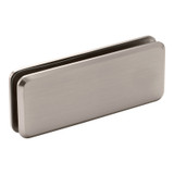 BC180 - Glass Simple 180° Glass-to-Glass Clamp with Square Profile