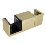 CORGU - Glass Simple Bottom Door Guide for Coronado Sliding Shower Door System CORGU - Glass Simple Bottom Door Guide for Coronado Sliding Shower Door System