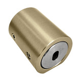 CORWM – Glass Simple Wall Mount Fitting for Coronado Sliding Shower Door Header Bar