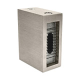 SAVWM – Glass Simple Wall Mount Fitting for Savannah Sliding Shower Door Header Bar