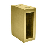 SAVWM – Glass Simple Wall Mount Fitting for Savannah Sliding Shower Door Header Bar