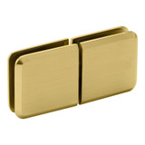 BCTG – Glass Simple Operable Glass to Glass 180° Transom Clamp, Beveled Profile